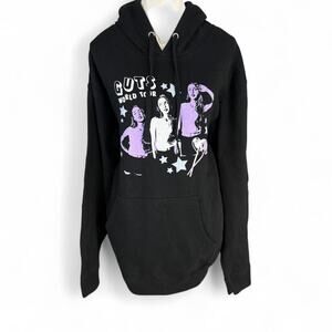 Olivia Rodrigo Guts Tour Official Black hoodie size large